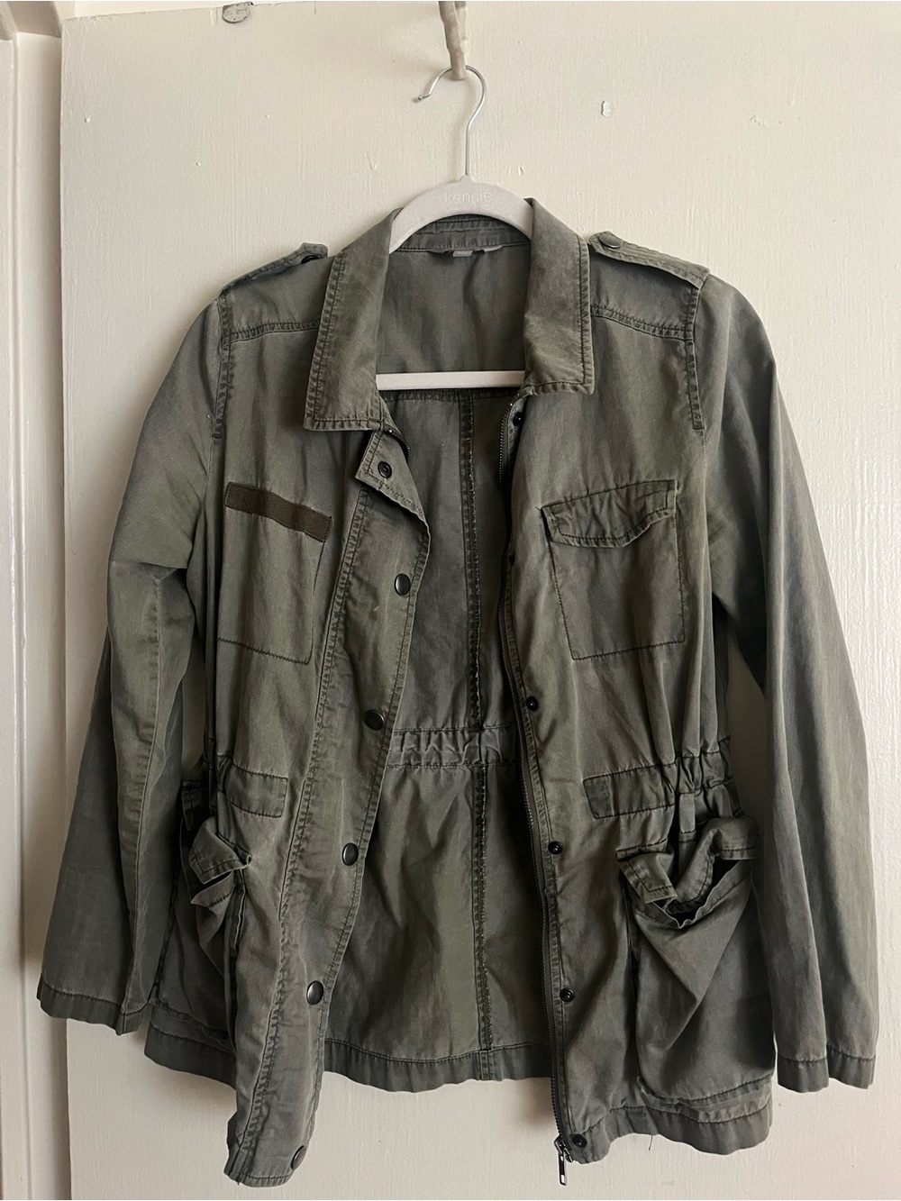 Olive Green Utility Jacket